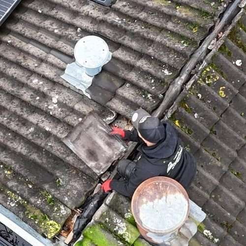 Een dakrenovatie bij oud pannendak in De Meern